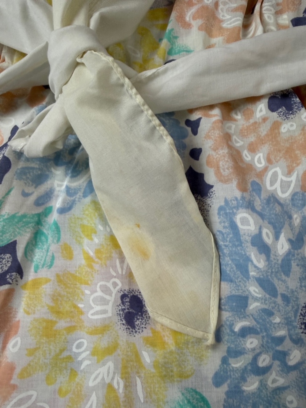 NWT VINTAGE DRESS DEADSTOCK FLORAL MIDI - Picture 9 of 9